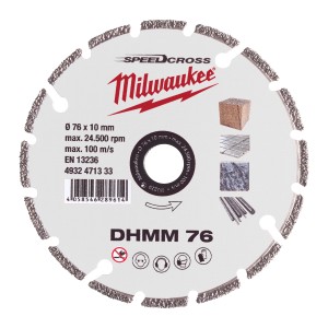 DISCO DIAM DHMM 76MM per M12FCOT
