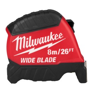 FLESSOMETRO WIDE BLADE 8 m/26ft (metric/imp.)