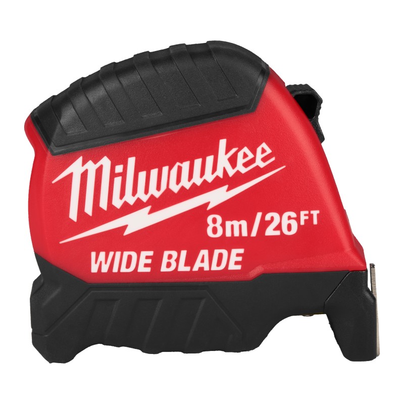 FLESSOMETRO WIDE BLADE 8 m/26ft (metric/imp.)