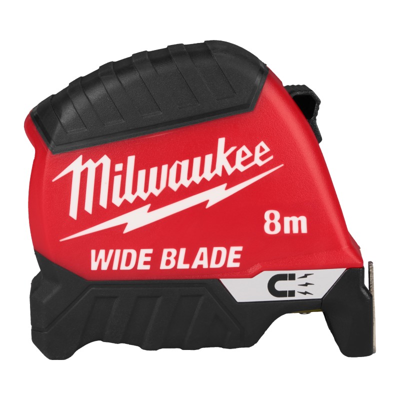 FLESSOMETRO WIDE BLADE MAGNETICO 8 m (metric)