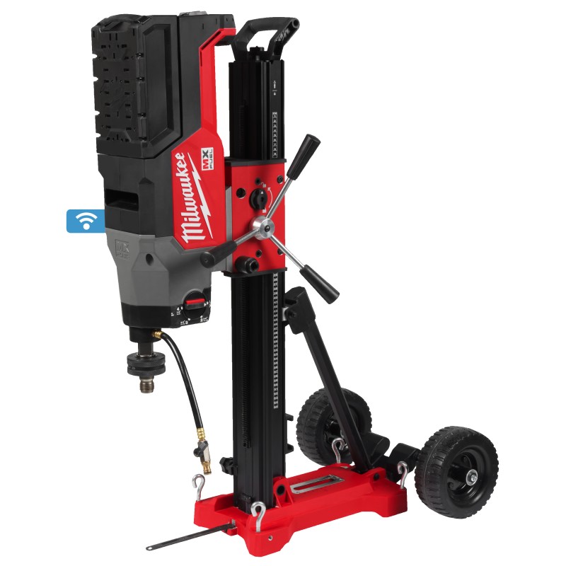 Carotatrice a 4 velocità MX FUEL 12 Ah (2 batterie) con colonna MXF DCD350DR