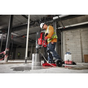 Carotatrice a 4 velocità MX FUEL 12 Ah (2 batterie) con colonna MXF DCD350DR