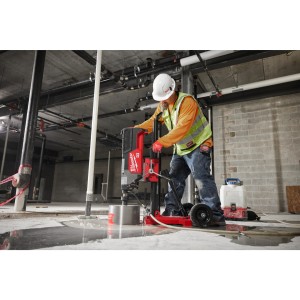 Carotatrice a 4 velocità MX FUEL 12 Ah (2 batterie) con colonna MXF DCD350DR