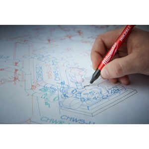 PENNARELLO PUNTA EXTRA FINE NERO 4pz