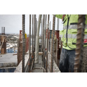 Vibratore per calcestruzzo alta frequenza MX FUEL - senza batterie e caricabatterie