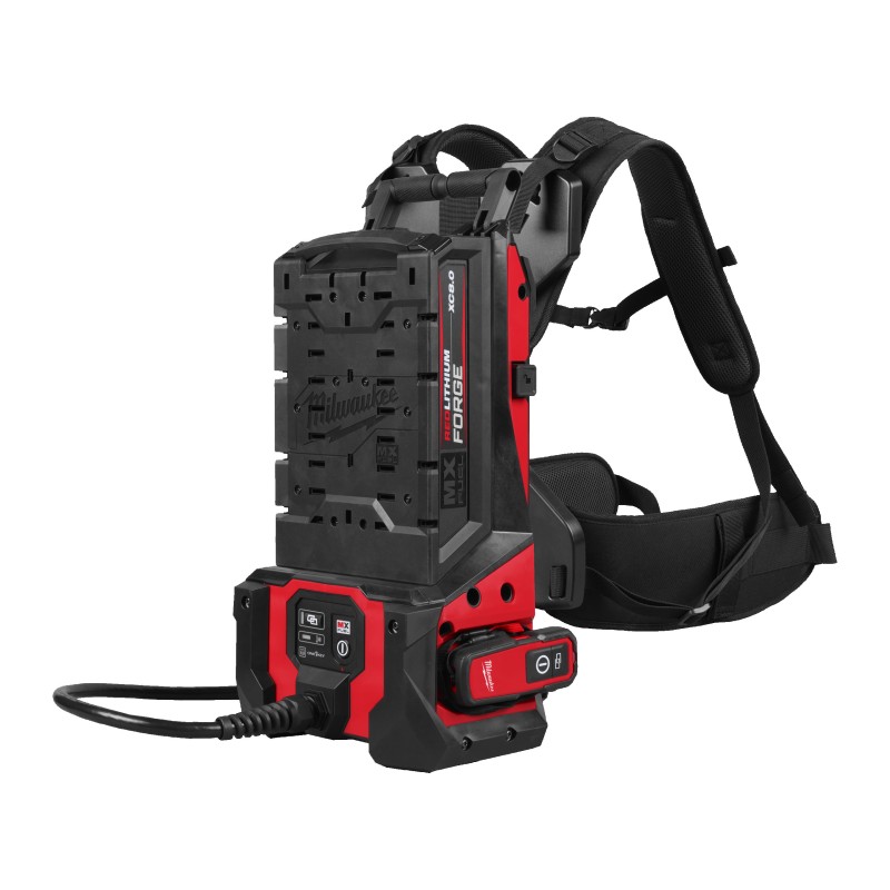 Vibratore per calcestruzzo alta frequenza MX FUEL 8.0 Ah (2 batterie)