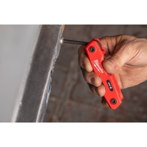 SET CHIAVI ESAGONALI PIEGHEVOLI  - 8 PZ