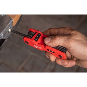 SET CHIAVI ESAGONALI PIEGHEVOLI  - 8 PZ