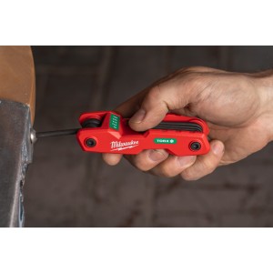 SET CHIAVI TORX PIEGHEVOLI - 8 PZ