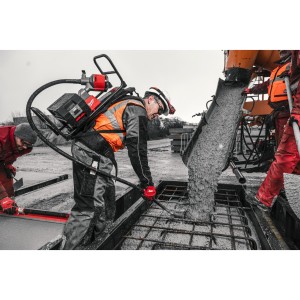 Vibratore per calcestruzzo a zaino MX FUEL - senza batterie e caricabatterie