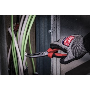 PINZA A BECCHI  LUNGHI PIEGATI 45°