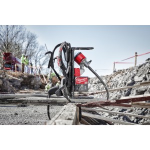 Vibratore per calcestruzzo a zaino MX FUEL - senza batterie e caricabatterie