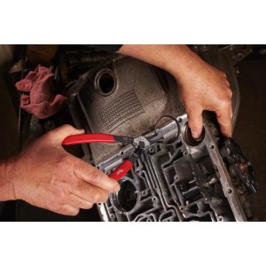 PINZA REVERSIBILE PER ANELLI ELASTICI GRANDE - DIRITTA 18°