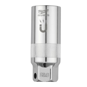 BUSSOLA PER CANDELE DA 3/8 - METRICO MAGN 20,8 mm