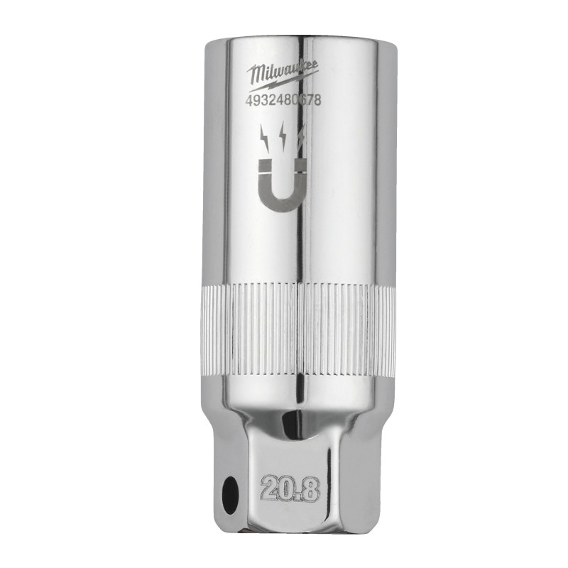 BUSSOLA PER CANDELE DA 3/8 - METRICO MAGN 20,8 mm