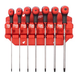 SET MAGNETICO CHIAVI TORX CON IMP. - 7 PZ.
