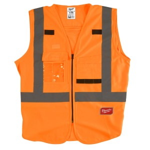 GILET ALTA VISIBILITA' ARANCIONE 2XL/3XL
