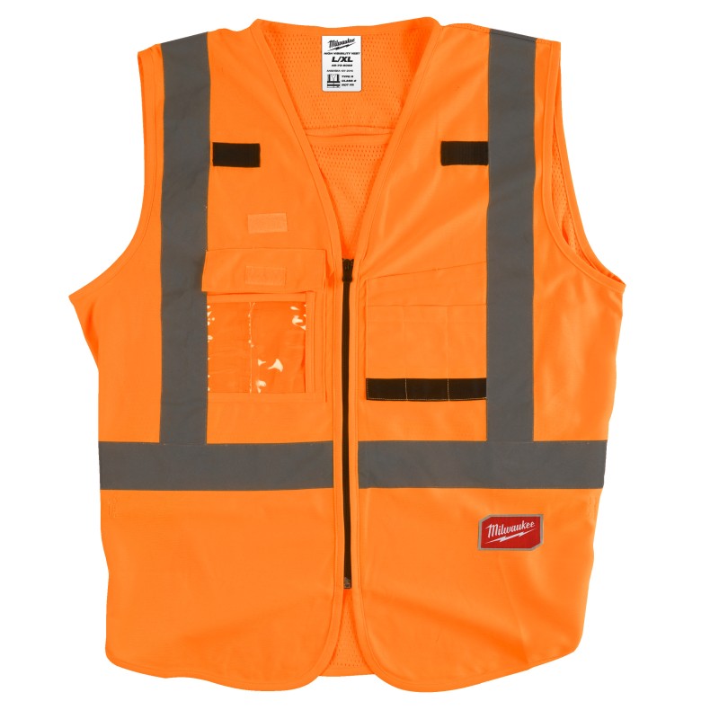 GILET ALTA VISIBILITA' ARANCIONE 2XL/3XL