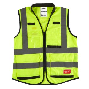 GILET PREMIUM ALTA VIS GIALLO 2XL/3XL