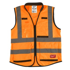 GILET PREMIUM ALTA VIS ARANCIONE 2XL/3XL
