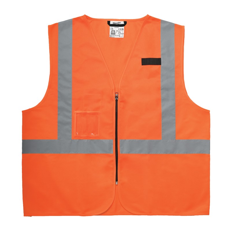GILET CONTRACTOR ALTA VIS ARANCIO S/M