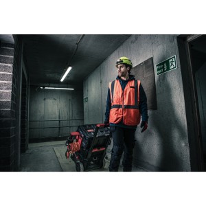 GILET CONTRACTOR ALT VIS ARANCIO 4XL/5XL