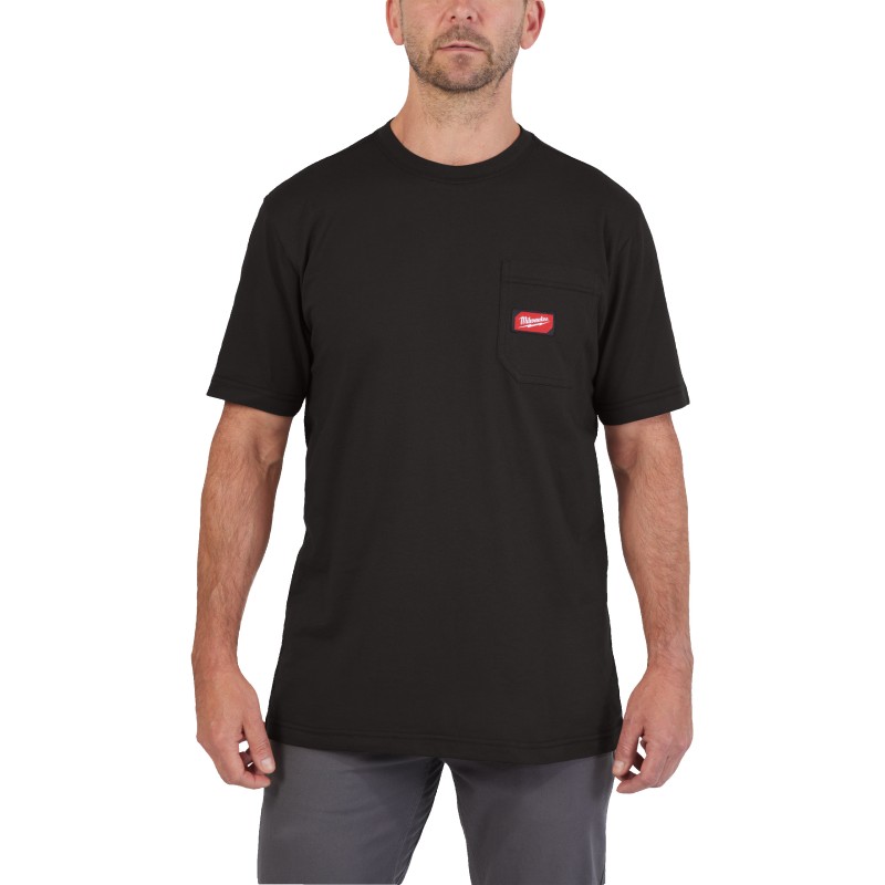 WTSSBL-M T-SHIRT MAN. COR. WORK NERA