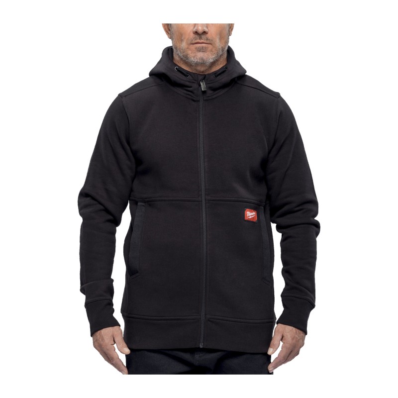 FELPA GRIDIRON™ CON ZIP NERA 3XL