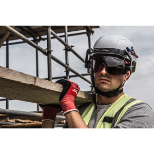 BOLT200 ELMETTO VENTILATO ROSSO - 1pz