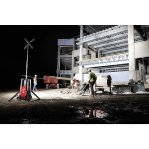 Torre Faro 27.000 lumen MX FUEL 6,0Ah (1 batteria)