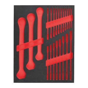 MODULO VUOTO SET CHIAVI COMBINATE CRICCHETTO COMPLETO