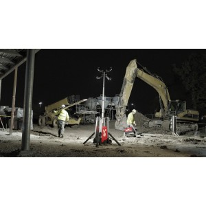 Torre Faro 27.000 lumen MX FUEL 6,0Ah (1 batteria)