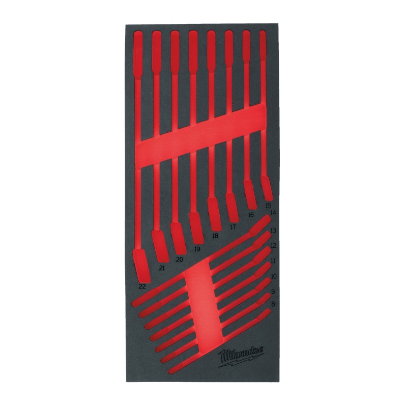 MODULO VUOTO SET CHIAVI COMBINATE CRICCHETTO SNODATE