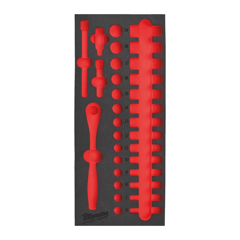 MODULO VUOTO SET CRICCHETTO E BUSSOLE 3/8