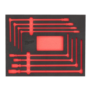 MODULO VUOTO PER SET CHIAVI A T 8 PZ - TERMOFORMATO