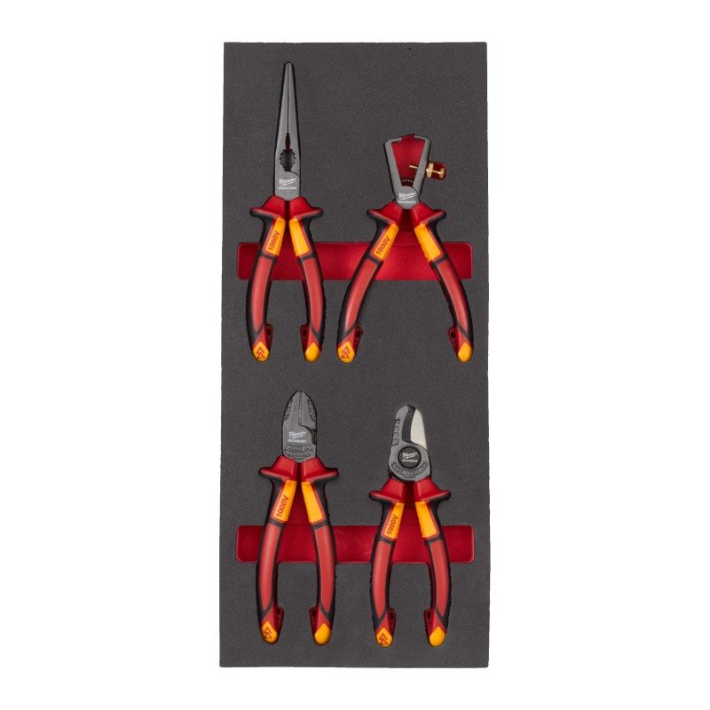 SET UTENSILI ISOLATI 1000V N°2 MODULO MORBIDO