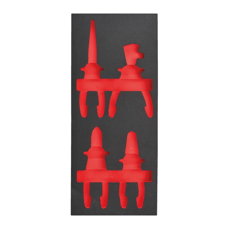 MODULO VUOTO SET UTENSILI ISOLATI 1000V N°2