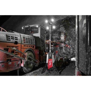 Torre Faro 27.000 lumen MX FUEL 6,0Ah (1 batteria)