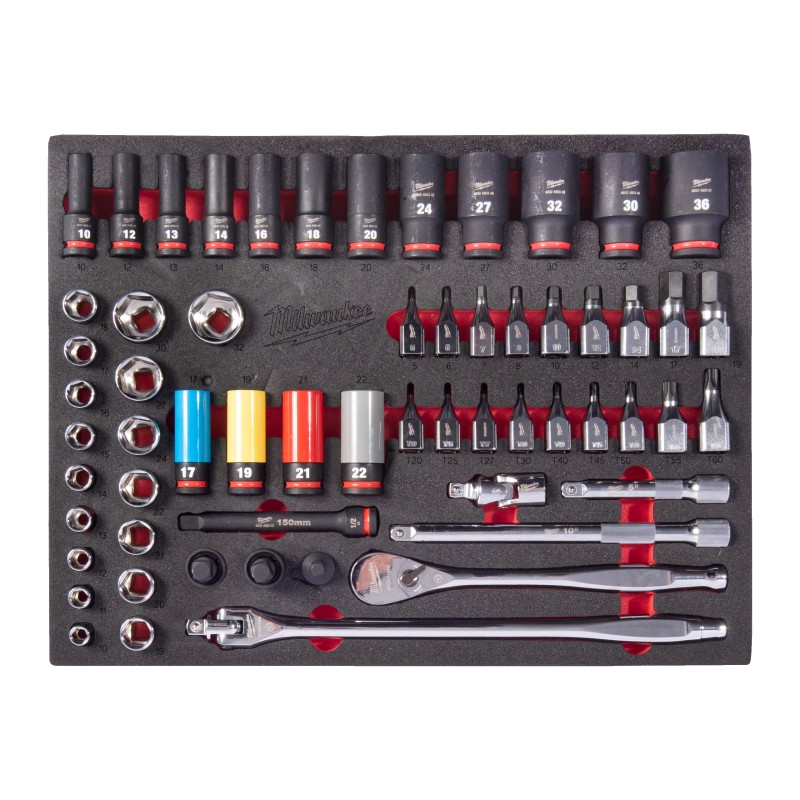 SET CRICCHETTO E BUSSOLE DA 1/2" MODULO MORBIDO