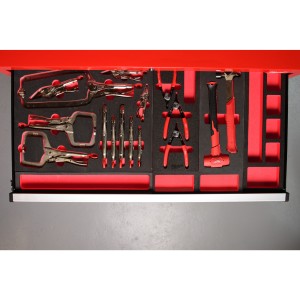 MODULO PORTAMINUTERIA STRETTO CON SCOMPARTI