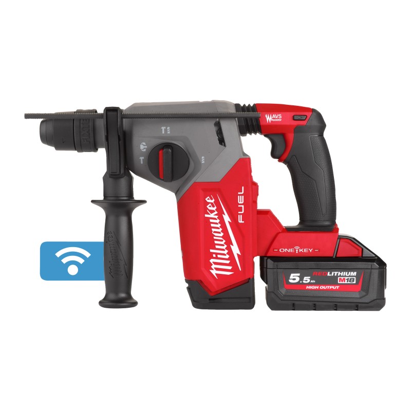 Tassellatore 18 Volt (FIXTEC) 26 mm 5,5Ah Tecnologia FUEL ONE KEY valigetta HeavyDuty