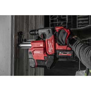 Tassellatore 18 Volt (FIXTEC) 26 mm 5,5Ah Tecnologia FUEL ONE KEY con aspiratore M18 FDDEXL