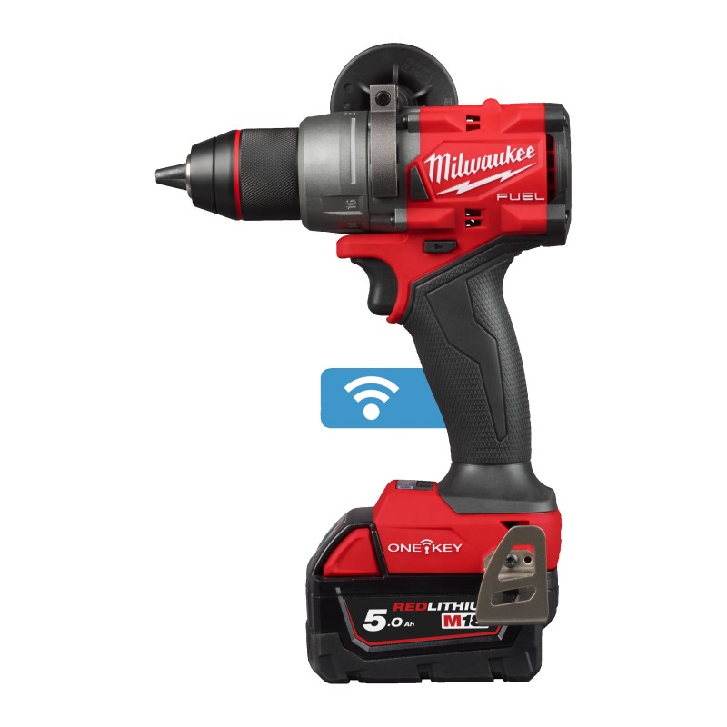 Trapano battente 18 Volt 5,0Ah Tecnologia FUEL ONE KEY valigetta HeavyDuty