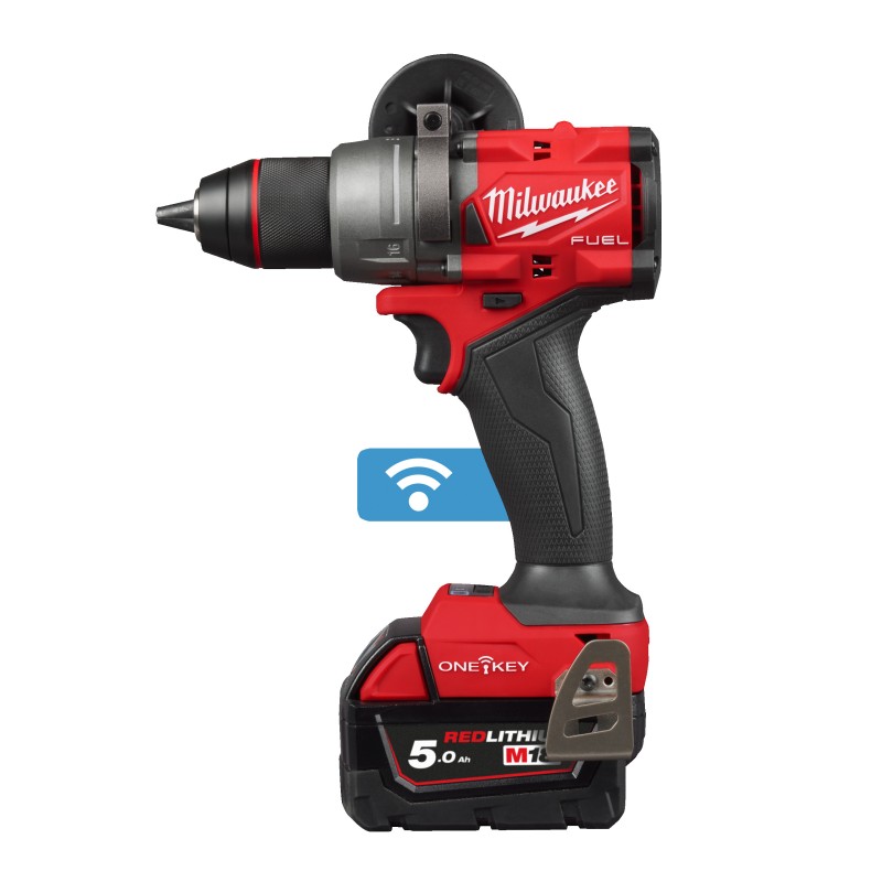 Trapano compatto 18 Volt 5,0Ah Tecnologia FUEL ONE KEY valigetta HeavyDuty