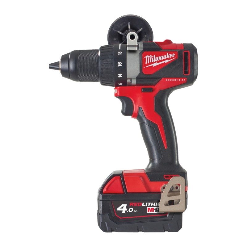 Trapano compatto 18 Volt 4,0Ah Brushless valigetta HeavyDuty