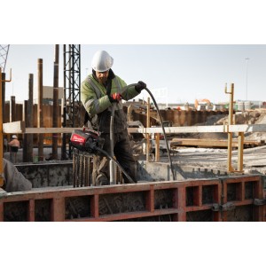 Vibratore per calcestruzzo a valigetta MX FUEL 6.0 Ah (2 batterie)