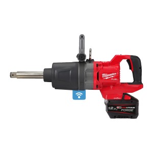 Avv. a impulsi altissima potenza 18 Volt 12Ah FORGE 1" Tecnologia FUEL ONE KEY  con anello di frizione F e attacco lungo
