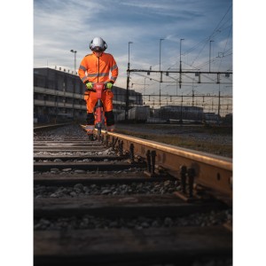 Avv. a impulsi alta potenza 18 Volt 1" per Ferrovie 12,0Ah Tecnologia FUEL con anello di frizione F