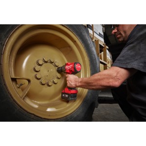 Avv. a impulsi alta potenza 18 Volt 1/2" 5,0Ah Tecnologia FUEL valigetta HeavyDuty con anello di frizione F