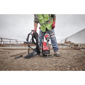 Vibratore per calcestruzzo a zaino MX FUEL 6.0 Ah (2 batterie)